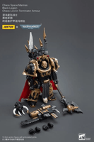 Joy Toy Warhammer 40,000 Chaos Space Marines Black Legion Chaos Lord in Terminator Armor 1:18 Scale Action Figure/ Joy Toy