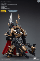 Joy Toy Warhammer 40,000 Chaos Space Marines Black Legion Chaos Lord in Terminator Armor 1:18 Scale Action Figure/ Joy Toy