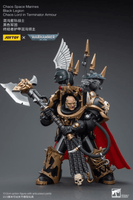 Joy Toy Warhammer 40,000 Chaos Space Marines Black Legion Chaos Lord in Terminator Armor 1:18 Scale Action Figure/ Joy Toy