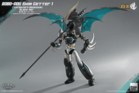Shin Getter Robot Shin Getter 1 Redesign Black Version Robo-DUO Figure/ Threezero