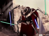 Star Wars General Grievous Deluxe Battle Diorama Series 1:10 Art Scale Limited Edition Statue/ Iron Studios