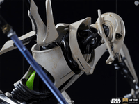 Star Wars General Grievous Deluxe Battle Diorama Series 1:10 Art Scale Limited Edition Statue/ Iron Studios