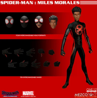 Spider-Man: Across the Spider-Verse Miles Morales One: 12 Collective Action Figure/ Mezco