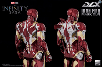 Avengers: Infinity Saga Iron Man Mark 46 DLX 1:12 Scale Action Figure/ Threezero - Geekstationcollectibles