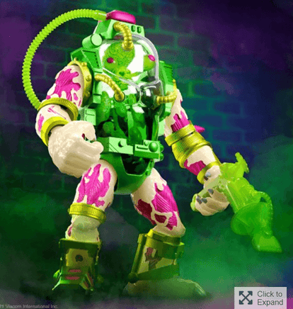 Teenage Mutant Ninja Turtles Ultimates Glow-in-the-Dark Mutagen Man 7-Inch Action Figure By Super 7 - Geekstationcollectibles