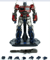Transformers Bumblebee Movie Optimus Prime Deluxe Scale Action Figure Bye Threezero - Geekstationcollectibles