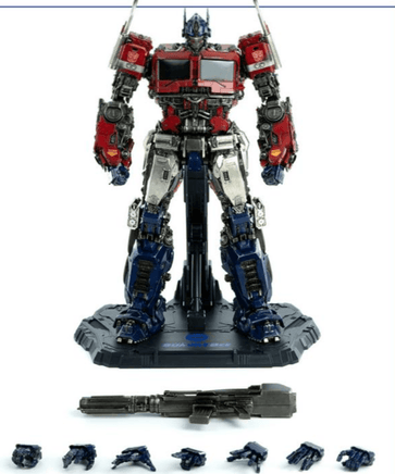 Transformers Bumblebee Movie Optimus Prime Deluxe Scale Action Figure Bye Threezero - Geekstationcollectibles
