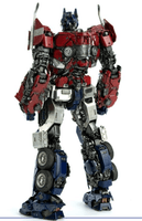 Transformers Bumblebee Movie Optimus Prime Deluxe Scale Action Figure Bye Threezero - Geekstationcollectibles
