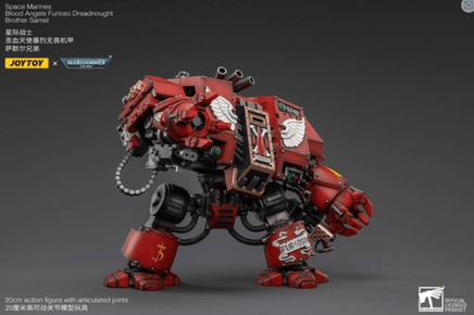 Joy Toy Warhammer 40,000 Space Marines Blood Angels Furioso Dreadnaught Brother Samuel 1:18 Scale Action Figure/ Joy Toy - Geekstationcollectibles