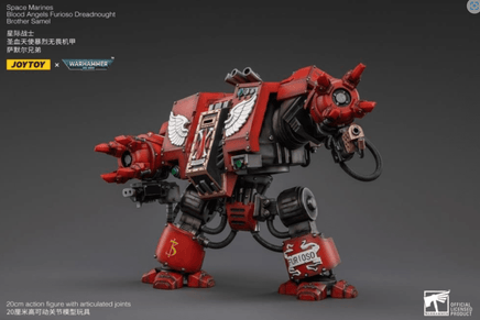 Joy Toy Warhammer 40,000 Space Marines Blood Angels Furioso Dreadnaught Brother Samuel 1:18 Scale Action Figure/ Joy Toy - Geekstationcollectibles