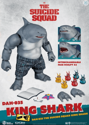 The Suicide Squad King Shark DAH-035 Dynamic 8-Ction Heroes Action Figure/ Beast Kingdom - Geekstationcollectibles