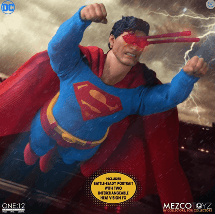 Superman: Man of Steel Edition One: 12 Collective Action Figure/ Mezco - Geekstationcollectibles