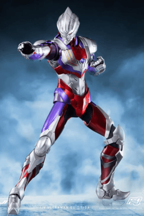 Ultraman Suit Tiga FigZero 1.6 Scale Action Figure By Threezero - Geekstationcollectibles