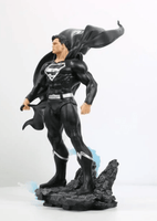 DC Heroes Superman Black and Silver Version 1:8 Scale Statue-Previews Exclusive/ Puearts