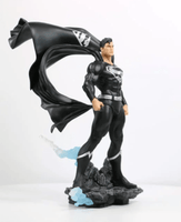 DC Heroes Superman Black and Silver Version 1:8 Scale Statue-Previews Exclusive/ Puearts