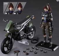 Final Fantasy VII Remake Jesse and Motorcycle Play Arts Kai Set/ Square Enix
