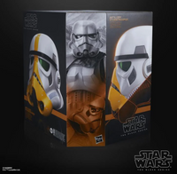 Star Wars The Black Series The Mandalorian Artillery Stormtrooper Premium Electronic Helmet/ Hasbro