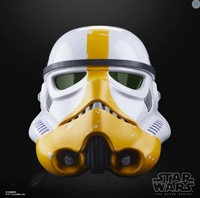 Star Wars The Black Series The Mandalorian Artillery Stormtrooper Premium Electronic Helmet/ Hasbro