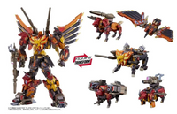Transformers AM-T02 Predaking Combiner Action Figure/ Hasbro