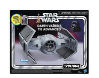 Star Wars The Vintage Collection Darth Vader's TIE Advanced Vehicle with Carded Action Figure/ Hasbro
