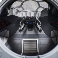 Star Wars The Vintage Collection Darth Vader's TIE Advanced Vehicle with Carded Action Figure/ Hasbro