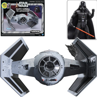 Star Wars The Vintage Collection Darth Vader's TIE Advanced Vehicle with Carded Action Figure/ Hasbro