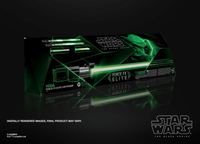 Star Wars The Black Series Yoda Force FX Elite Electronic Lightsaber Prop Replica/ Hasbro
