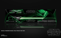 Star Wars The Black Series Yoda Force FX Elite Electronic Lightsaber Prop Replica/ Hasbro