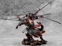 One Piece Portrait of Pirates Roronoa Zoro Demon Spirit Kyuutou-ryuu Asura Version WA-MAXIMUM Statue/  Megahouse