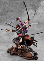 One Piece Portrait of Pirates Roronoa Zoro Demon Spirit Kyuutou-ryuu Asura Version WA-MAXIMUM Statue/  Megahouse
