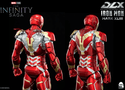 Avengers: Infinity Saga Iron Man Mark 43 DLX 1:12 Scale Action Figure By Threezero - Geekstationcollectibles