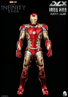 Avengers: Infinity Saga Iron Man Mark 43 DLX 1:12 Scale Action Figure By Threezero - Geekstationcollectibles