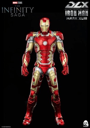 Avengers: Infinity Saga Iron Man Mark 43 DLX 1:12 Scale Action Figure By Threezero - Geekstationcollectibles