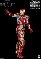 Avengers: Infinity Saga Iron Man Mark 43 DLX 1:12 Scale Action Figure By Threezero - Geekstationcollectibles