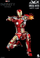 Avengers: Infinity Saga Iron Man Mark 43 DLX 1:12 Scale Action Figure By Threezero - Geekstationcollectibles
