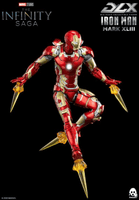 Avengers: Infinity Saga Iron Man Mark 43 DLX 1:12 Scale Action Figure By Threezero - Geekstationcollectibles
