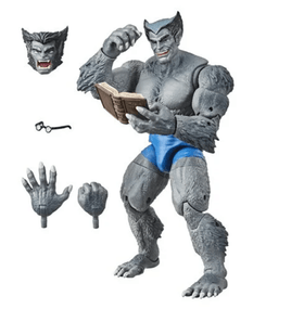 X-Men Marvel Legends Series 6-Inch Retro Gray Beast Action By Hasbro - Geekstationcollectibles