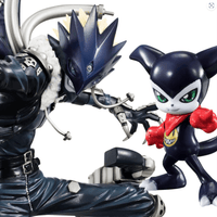 Digimon Tamers Beelzebumon and Impmon G.E.M. Series Statue/ Megahouse