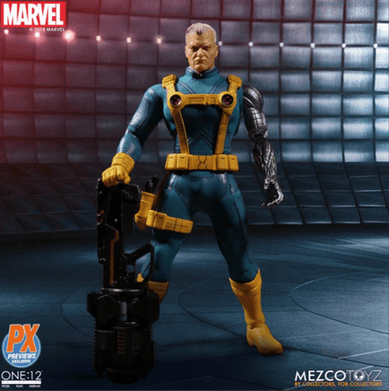 X-Men Cable 1990s Costume One:12 Collective Action Figure By Mezco Toys - Geekstationcollectibles