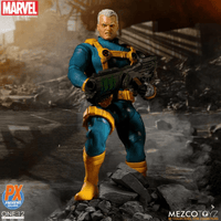 X-Men Cable 1990s Costume One:12 Collective Action Figure By Mezco Toys - Geekstationcollectibles