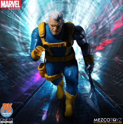 X-Men Cable 1990s Costume One:12 Collective Action Figure By Mezco Toys - Geekstationcollectibles