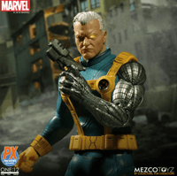 X-Men Cable 1990s Costume One:12 Collective Action Figure By Mezco Toys - Geekstationcollectibles