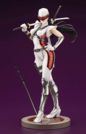 G.I. Joe Dawn Moreno Snake Eyes II White Outfit Limited Edition Statue-Previews Exclusive/ Kotobukiya - Geekstationcollectibles