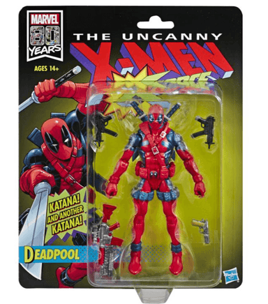 Marvel Comics 80th Anniversary Marvel Legends Deadpool By Hasbro - Geekstationcollectibles