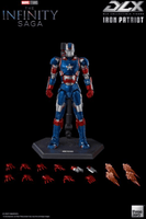 Avengers: Infinity Saga Iron Patriot DLX 1:12 Scale Action Figure by Threezero - Geekstationcollectibles