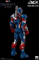 Avengers: Infinity Saga Iron Patriot DLX 1:12 Scale Action Figure by Threezero - Geekstationcollectibles