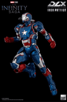 Avengers: Infinity Saga Iron Patriot DLX 1:12 Scale Action Figure by Threezero - Geekstationcollectibles