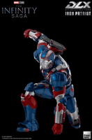 Avengers: Infinity Saga Iron Patriot DLX 1:12 Scale Action Figure by Threezero - Geekstationcollectibles