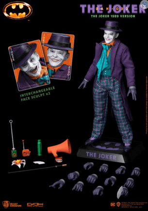 Batman 1989 The Joker DAH-032 Dynamic 8-Ction Heroes Action Figure/ Beast Kingdom - Geekstationcollectibles
