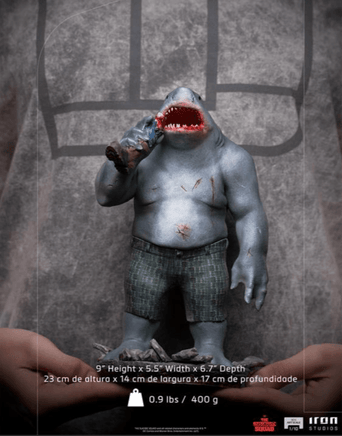 The Suicide Squad King Shark BDS Art 1:10 Scale Statue/ Iron Studios - Geekstationcollectibles